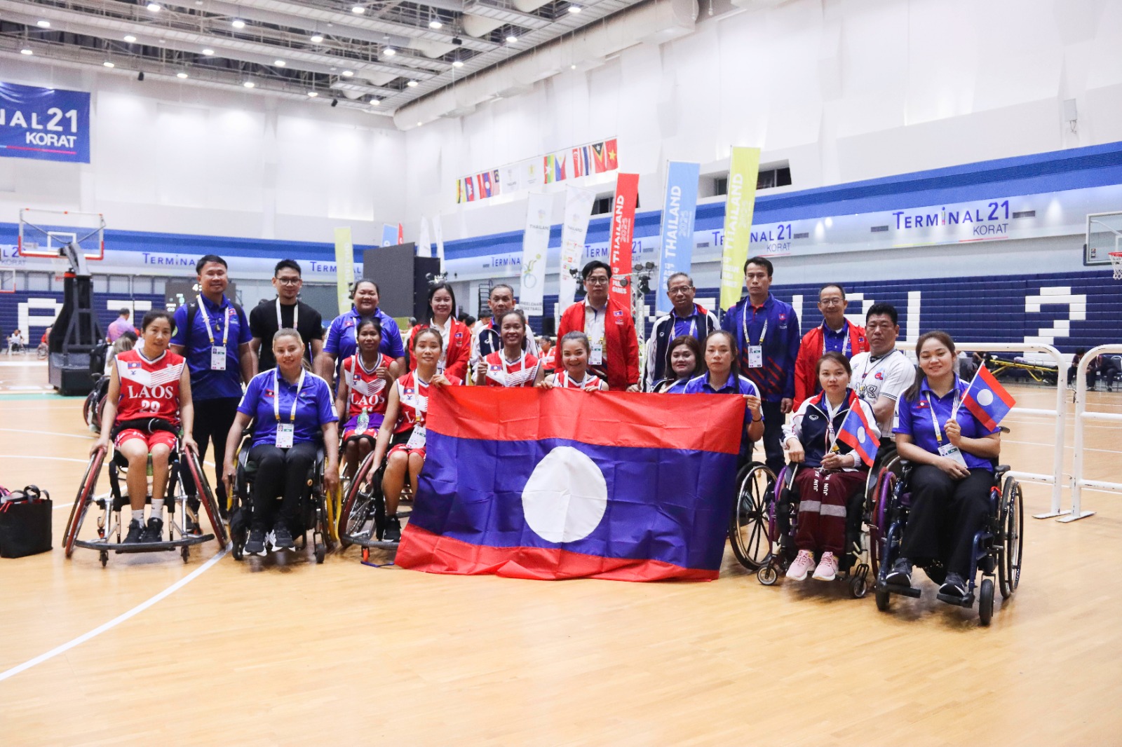 ບານບ້ວງລໍ້ເລື່ອນຍິງ ຄວ້າຫຼຽນທຳອິດ ໃຫ້ທັບນັກກິລາຄົນພິການລາວ ໃນອາຊຽນ ພາຣາເກມ 2025